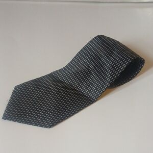 Elegant Black and Gray Men's Tie